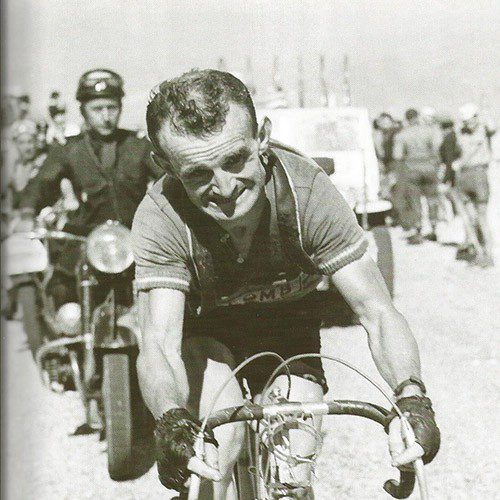 Jean Robic à vélo