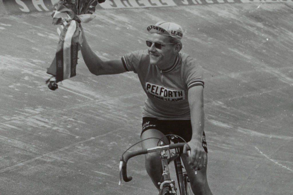 Jan Janssen à vélo