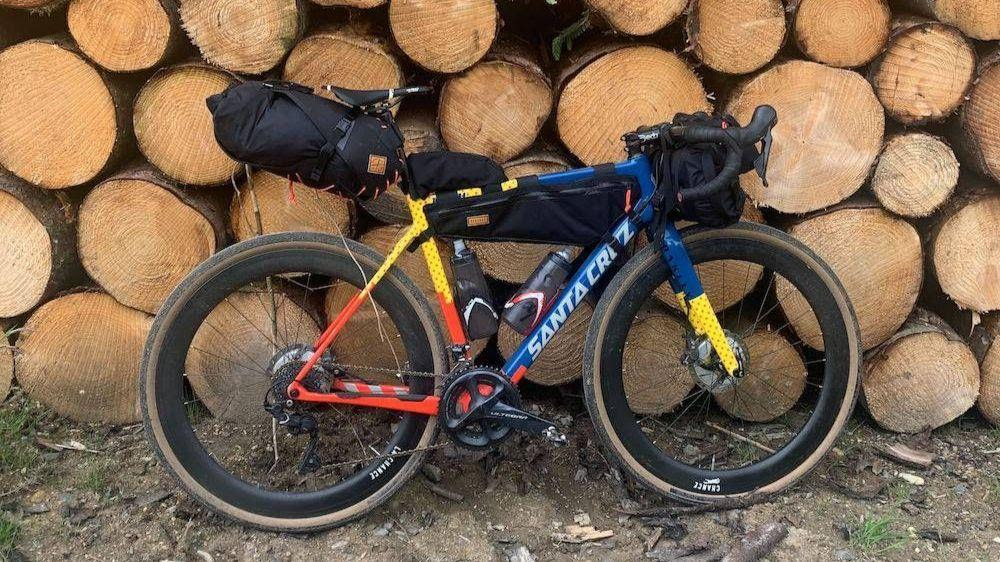 Le vélo de Yoann pour ses sorties bikepacking.